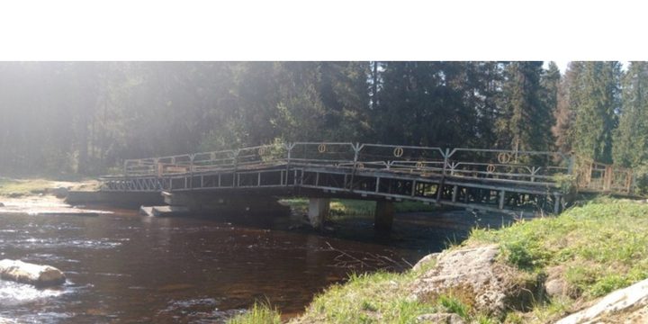 Demolizione del ponte a Kurgan in Russia per motivi di sicurezza pubblica