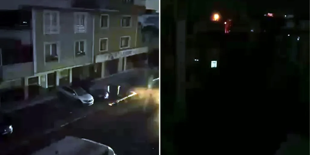 Tempesta a Kocaeli: linee elettriche spezzate e città al buio