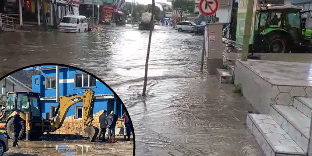 Allagamenti a Foça: la comunità in difficoltà dopo la forte pioggia