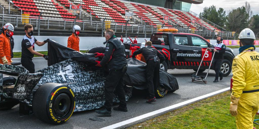 Audi conduce un test segreto in Formula 1, video pubblicato