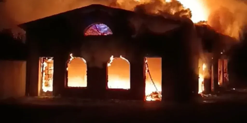 Attacco terroristico a una moschea nel centro d'Europa