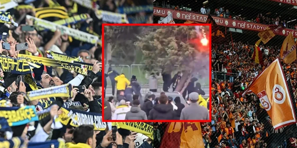 Tensioni tra tifosi di Galatasaray e Fenerbahçe a Istanbul prima della finale della Super Cup Turkcell