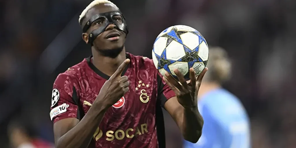 Victor Osimhen: infortunio e possibilità di giocare al derby Galatasaray‑Fenerbahçe