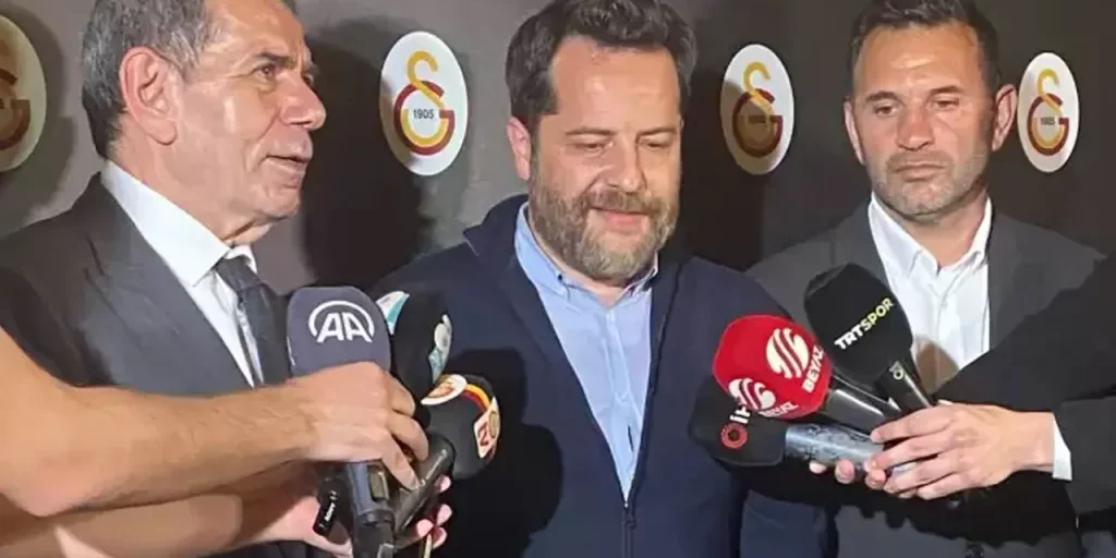 Presidente e allenatore del Galatasaray incontrano Erden Timur e Metehan Baltacı