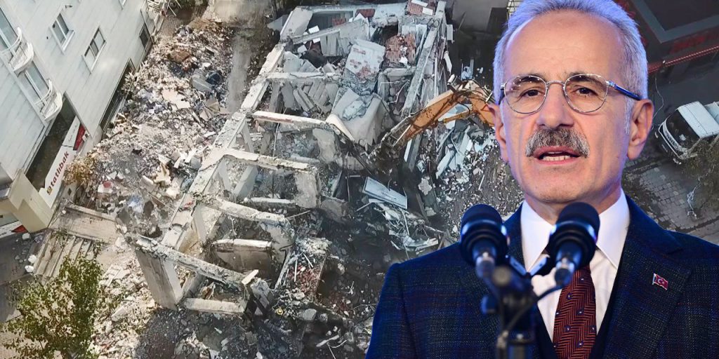 Crollo di edificio a Gebze: il Ministro dei Trasporti esclude la responsabilità della metropolitana, indagini in corso