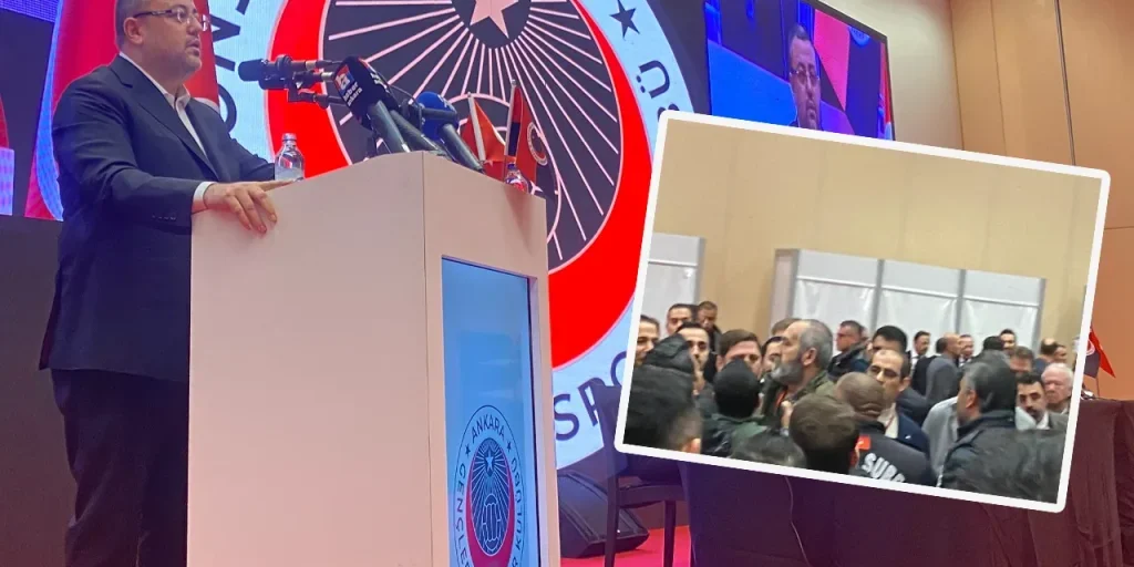 Mehmet Kaya si dimette dalla candidatura durante l'assemblea straordinaria del club Gençlerbirliği