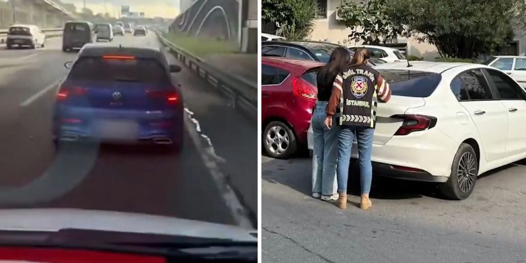 Gereği yapıldı! Ambulansa yol vermeyen sürücü yakalandı