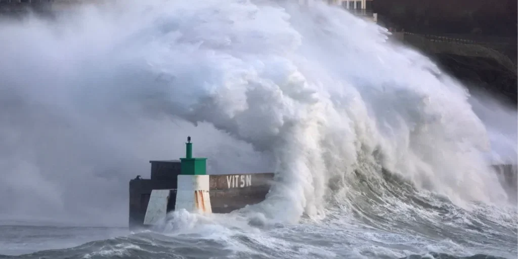 Tempesta Goretti: 213 km/h, interruzioni di corrente in Francia e Inghilterra