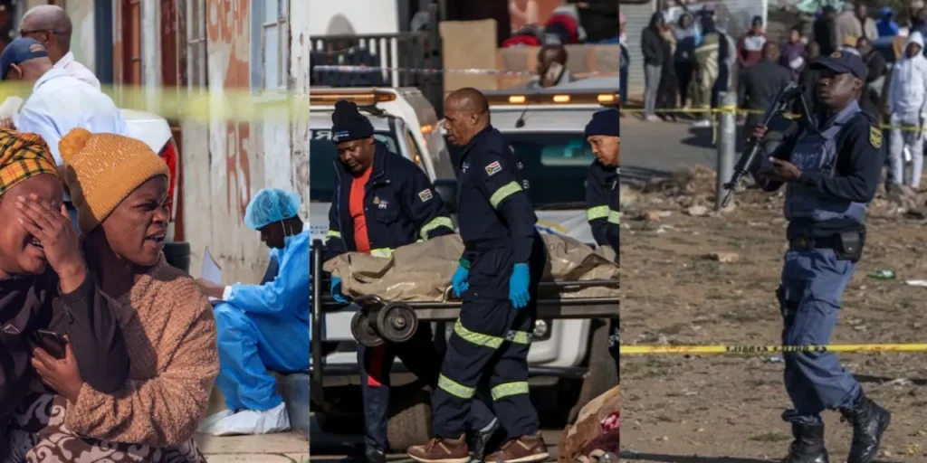 Attacco armato in un bar vicino a Johannesburg: molte vittime