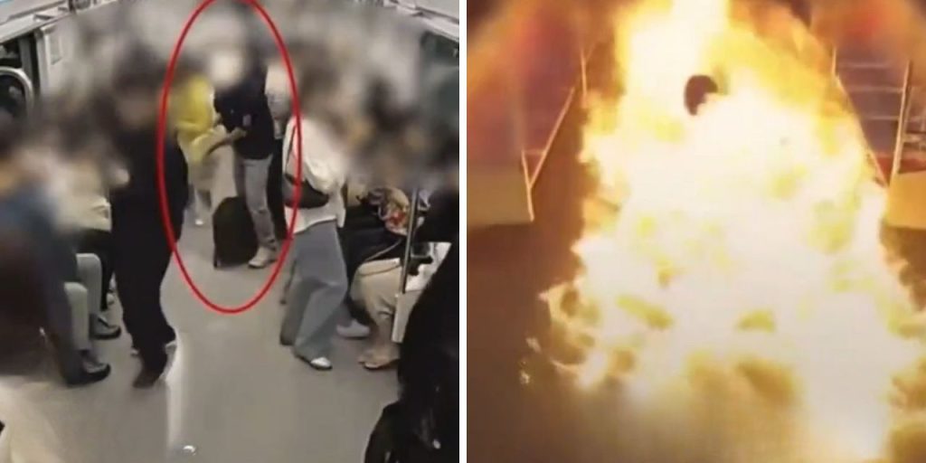 Güney Kore'de treni ateşe vermişti: Cezası belli oldu