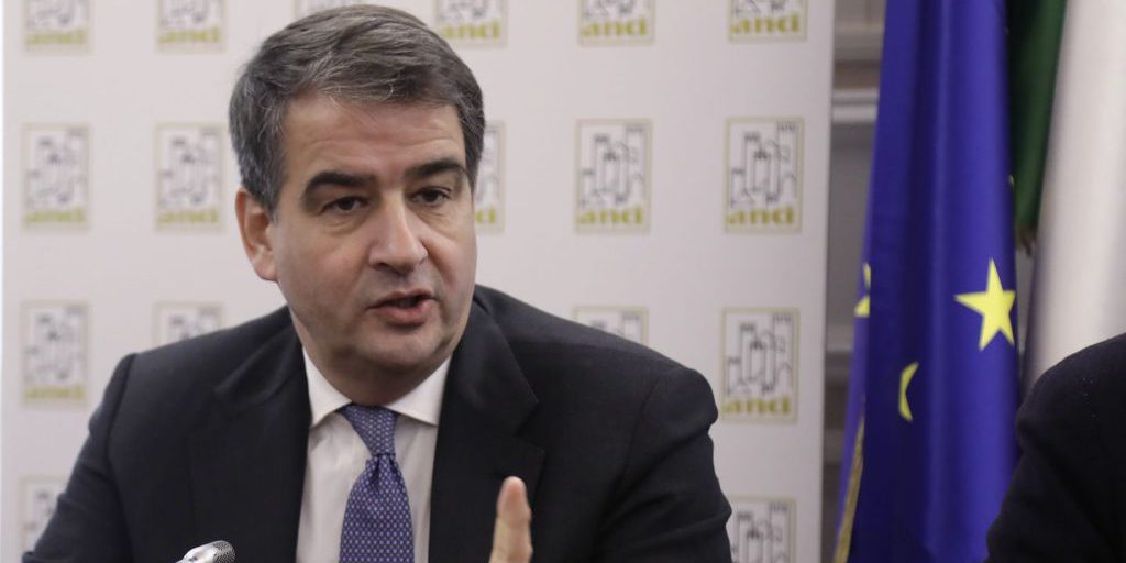 RAFFAELE FITTO VICE PRESIDENTE COMMISSIONE EUROPEA FITTO INCONTRA MANFREDI PER PRESENTARE L'AGENDA EUROPEA DELLE CITTA'