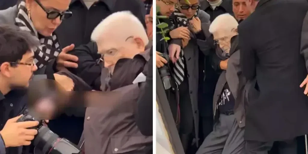 Attacco di panico di İzzet Günay durante il funerale di Haldun Dormen: intervento di primo soccorso