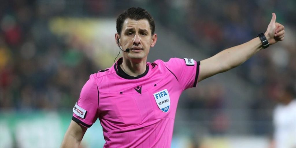 L'arbitro Halil Umut Meler guiderà la partita di qualificazione alla Coppa del Mondo tra Belgio e Macedonia del Nord