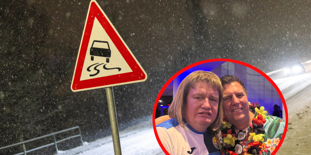 Hamburger viaggia a Duisburg nonostante le avvertenze meteorologiche