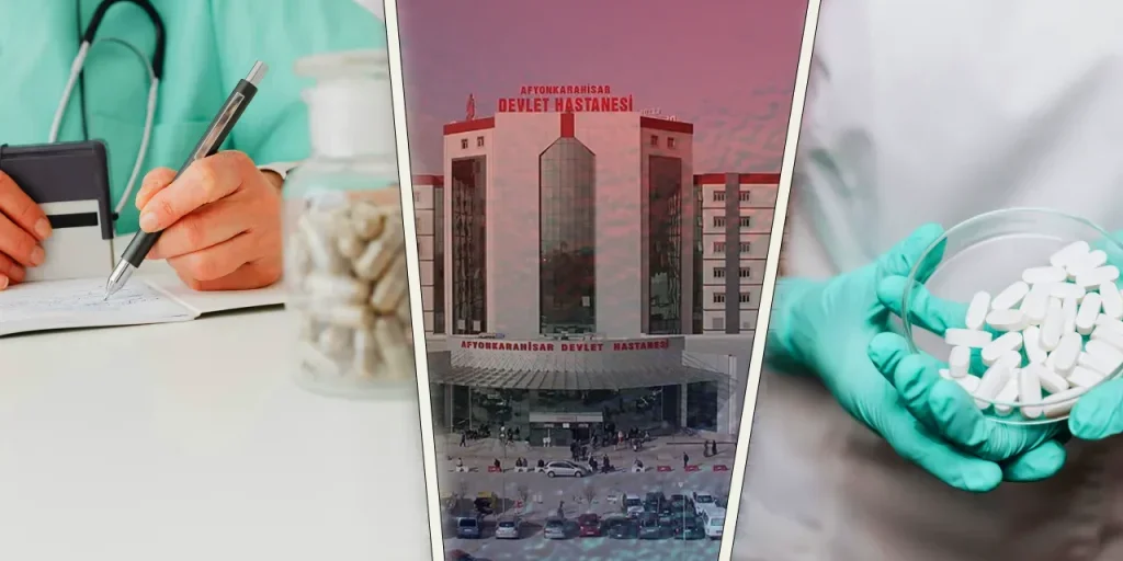 Falsificazione di prescrizioni mediche e vendita di narcotici in ospedale di Afyonkarahisar