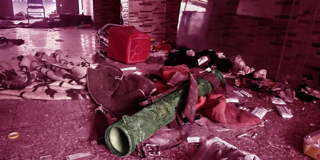 Ospedale di Sheikh Maksud a Halep usato come base militare: armi, esplosivi e tunnel non esplorati