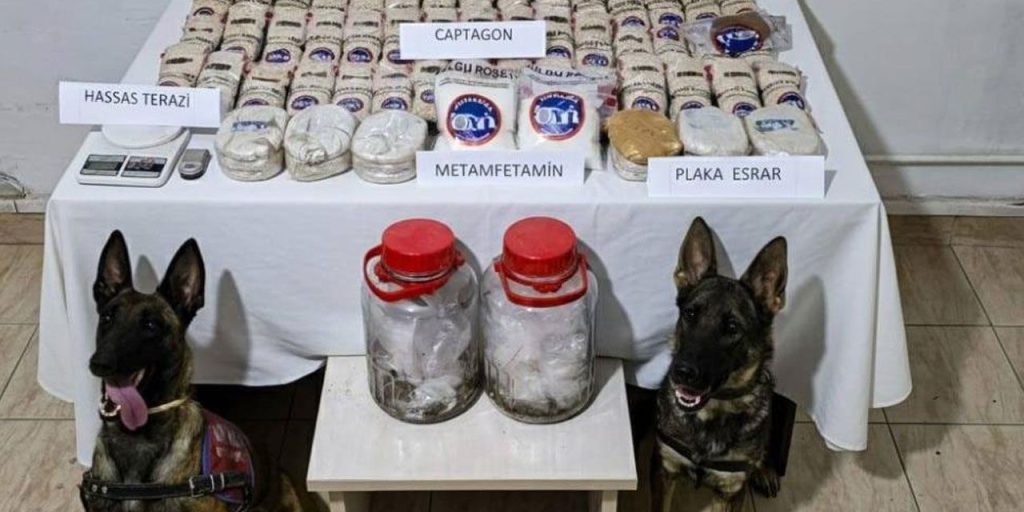 Operazione Antidroga di Successo a Hatay: Sequestrate Ingenti Quantità di Sostanze Stupefacenti