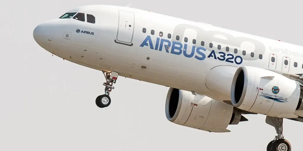 Airbus richiede il ricallio di 6.000 aeromobili A320 per motivi di sicurezza