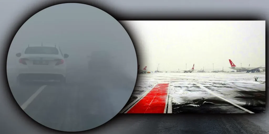 Voli verso Kars annullati per nebbia e neve