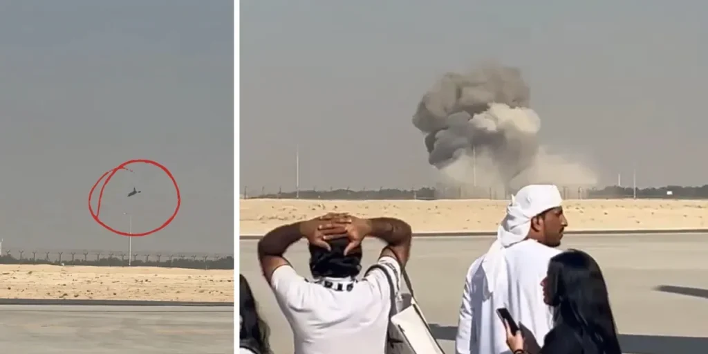 Aereo da combattimento HAL Tejas si schiantò al Dubai Air Show: vittime e feriti