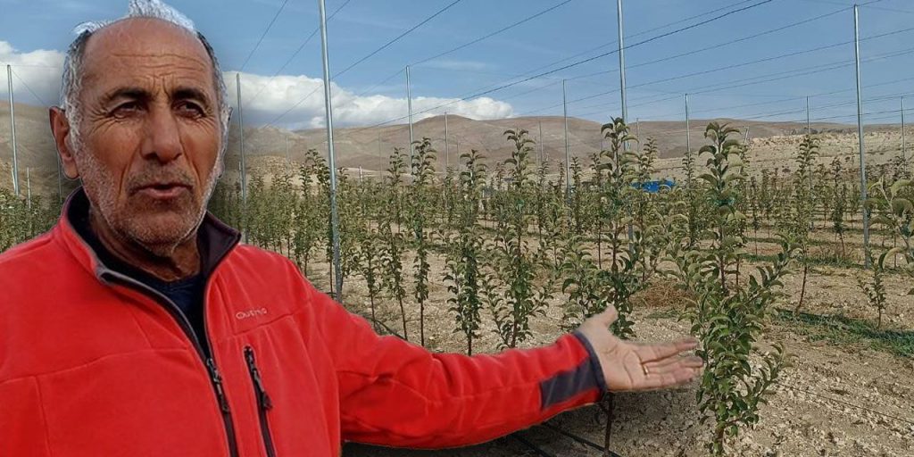 İlçede yetişen elma hayatına yön verdi: Harçlıkla başladı, şimdi 100 dönüm arazisi var