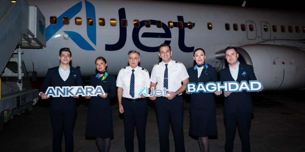 Nuovo Servizio di Voli tra Ankara e Baghdad: AJet Annuncia Tre Voli Settimanali con Impatto Positivo sull'Economia e il Turismo Locale