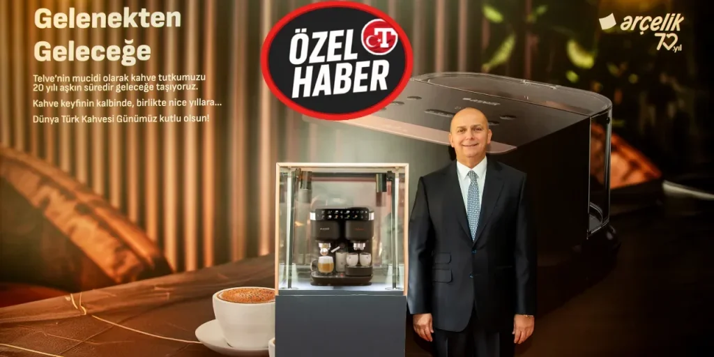 Arçelik introduce la prima macchina per preparare caffè turco ed espresso