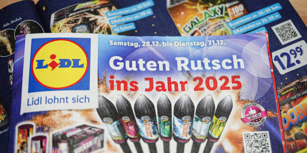 Aldi e Lidl: afflusso di clienti per fuochi d'artificio a Capodanno, poi negozi vuoti