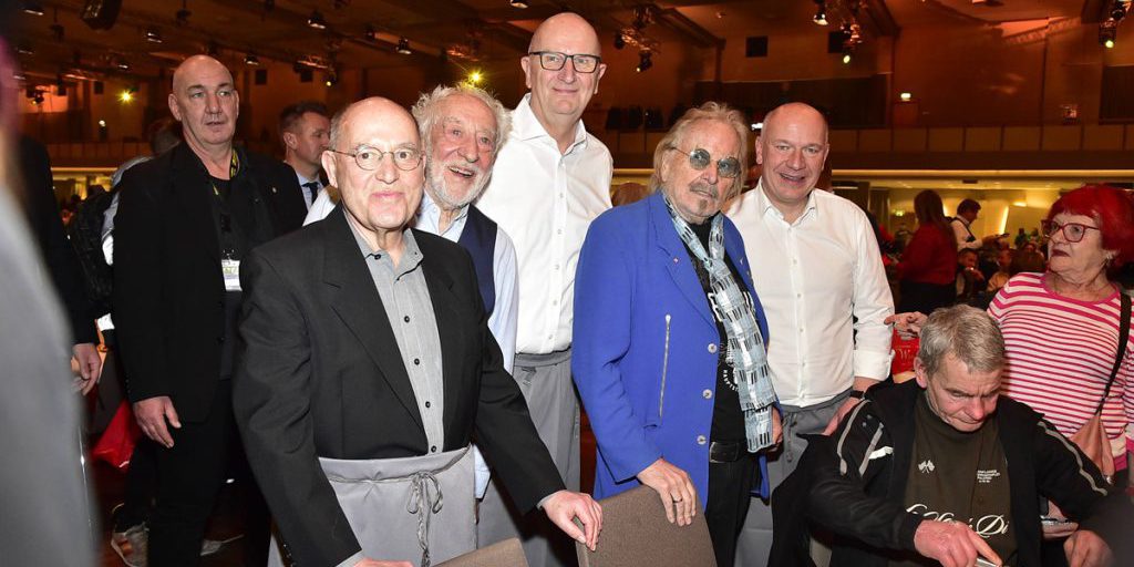 Frank Zander annuncia il festival di Natale a Berlino