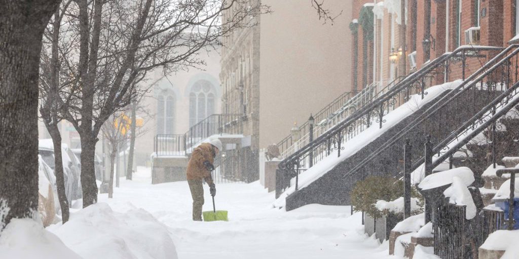 Tempesta invernale a New York: temperature sotto i -17°C