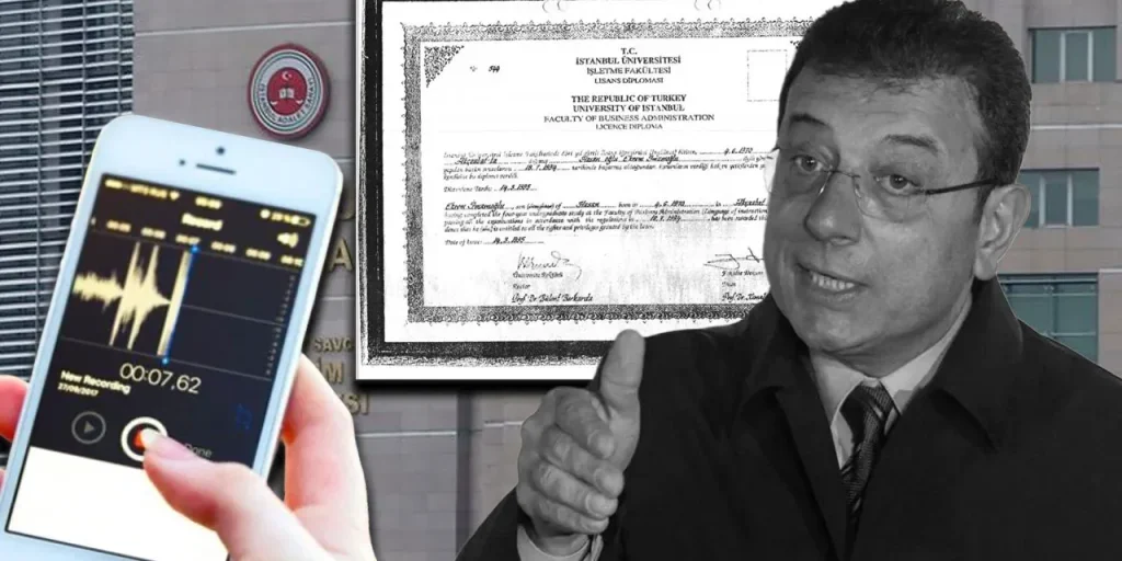 Udienza di Ekrem İmamoğlu: registrazioni audio sui social spingono la procura a indagare sul falso diploma