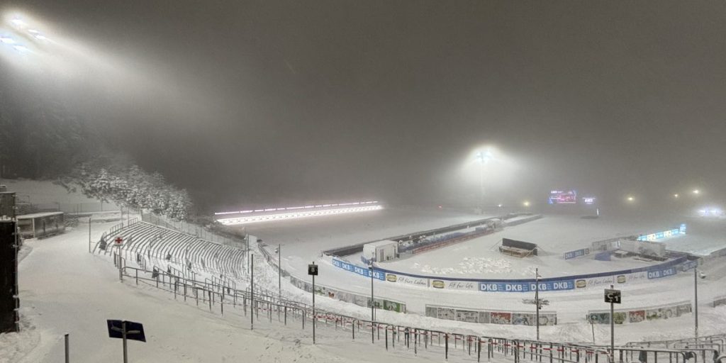 Biathlon: Bosse annulla un giorno di gara a Oberhof