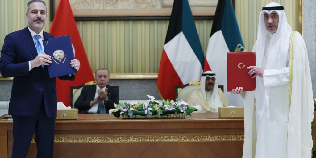 İmzalar atıldı! Türkiye ile Kuveyt arasında 4 anlaşma