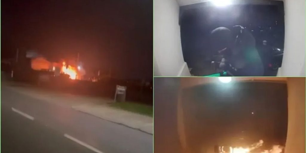 İngiltere’de cami kundaklandı! Maskeli saldırganlar benzin döküp ateşe verdi