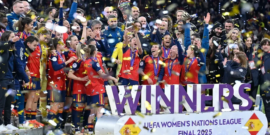 Spagna vince la finale della UEFA Nations League Femminile 3‑0 contro la Germania