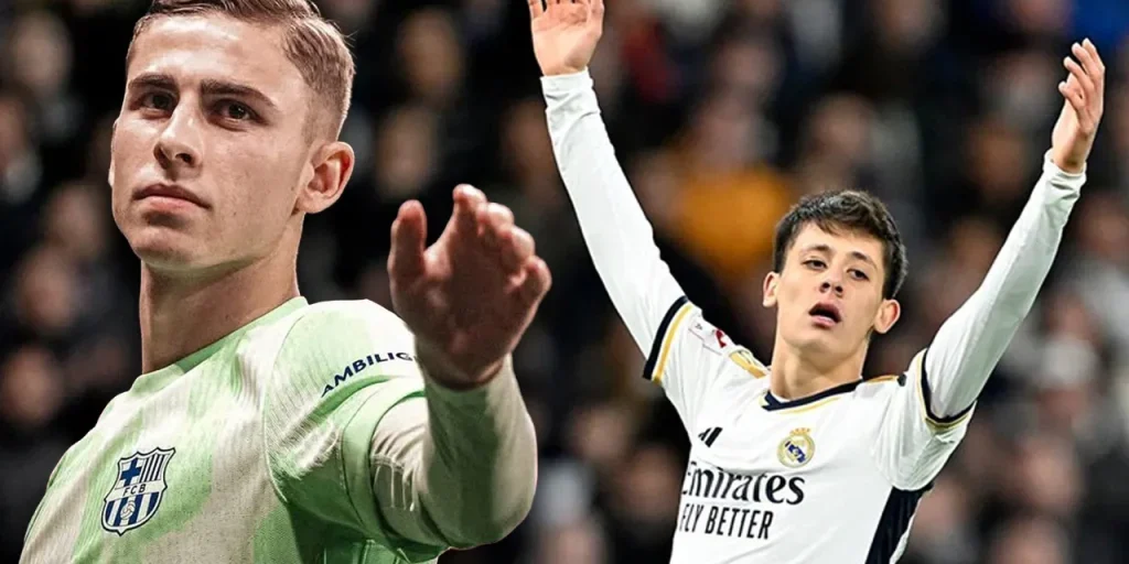 Differenze salariali tra Real Madrid e Barcellona: confronto tra Arda Güler e Fermin Lopez