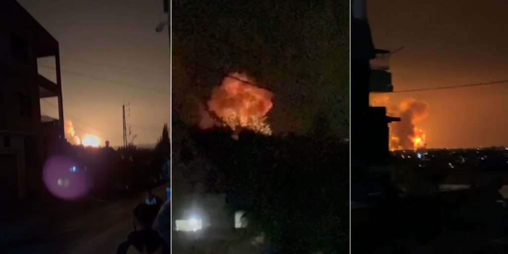 Israele lancia attacchi aerei contro il Libano violando la tregua e destabilizzando la regione