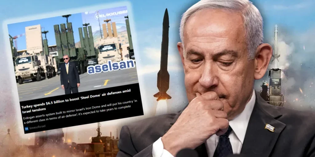 Turchia firma contratto di 6,5 miliardi di dollari per il sistema di difesa aerea Çelik Kubbe: preoccupazione della stampa israeliana