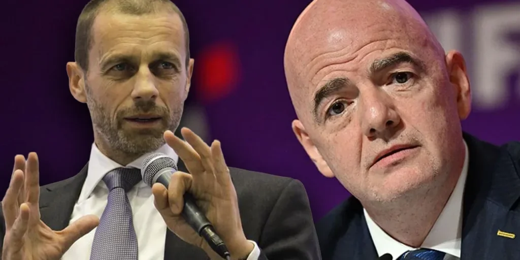 Infantino e Ceferin accusati di aiuto a crimini di guerra: la prima accusa di questo tipo nei dirigenti sportivi