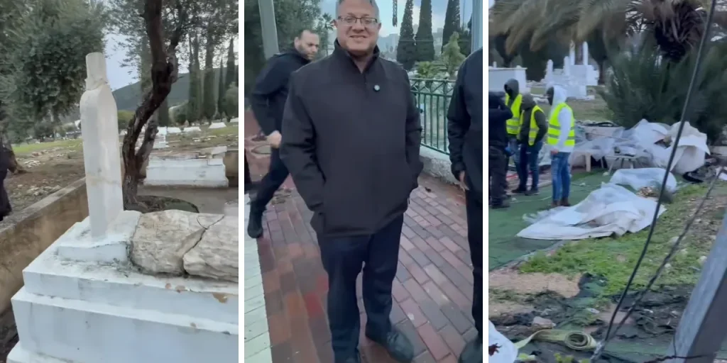 Ben‑Gvir minaccia di demolire il cimitero di Izzeddin el‑Kassam