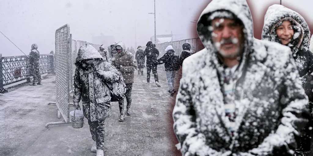 Neve e ghiaccio a Istanbul: lezioni online e avviso di sicurezza
