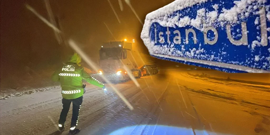 Chiusura della sezione orientale della D‑100 a causa di neve e freddo intenso