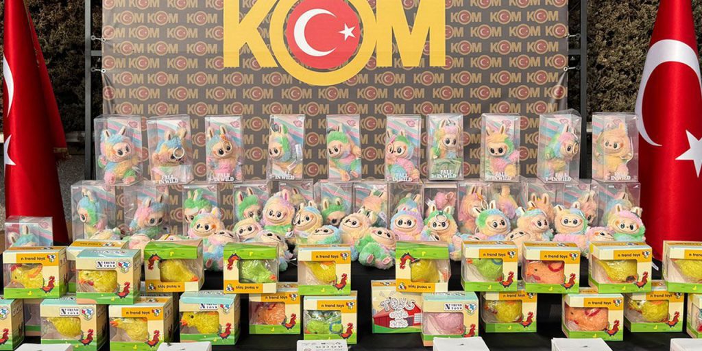 Operazione Anticontraffazione a Istanbul: Sequestrati 125mila Giocattoli Contraffatti del Valore di 50 Milioni di Lire Turche