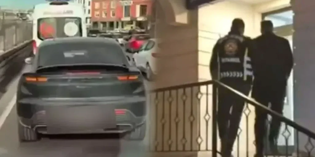 Conducente multato di 46.000 lira e sospeso per non aver lasciato passare un'ambulanza a Bakırköy