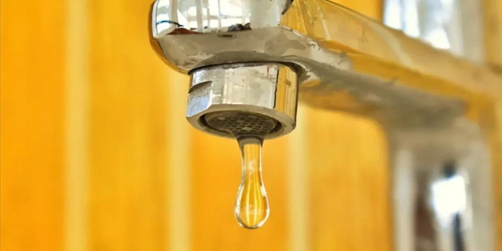 Acqua turbolenta a Istanbul per lavori di manutenzione delle linee di distribuzione