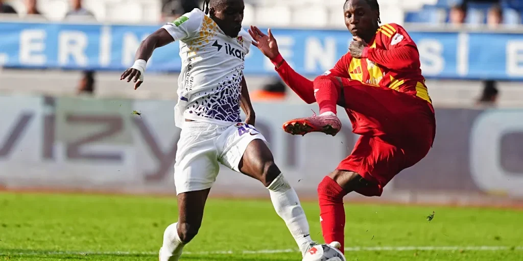 Eyüpspor e Kayserispor pareggiano 1‑1 allo stadio Recep Tayyip Erdoğan nella 15ª giornata della Süper Lig