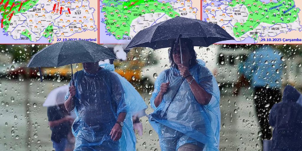 İstanbul'da sıcaklık 17 dereceye düşecek: Meteoroloji son raporunu paylaştı! Yeni yağış dalgası pazartesi kapıda