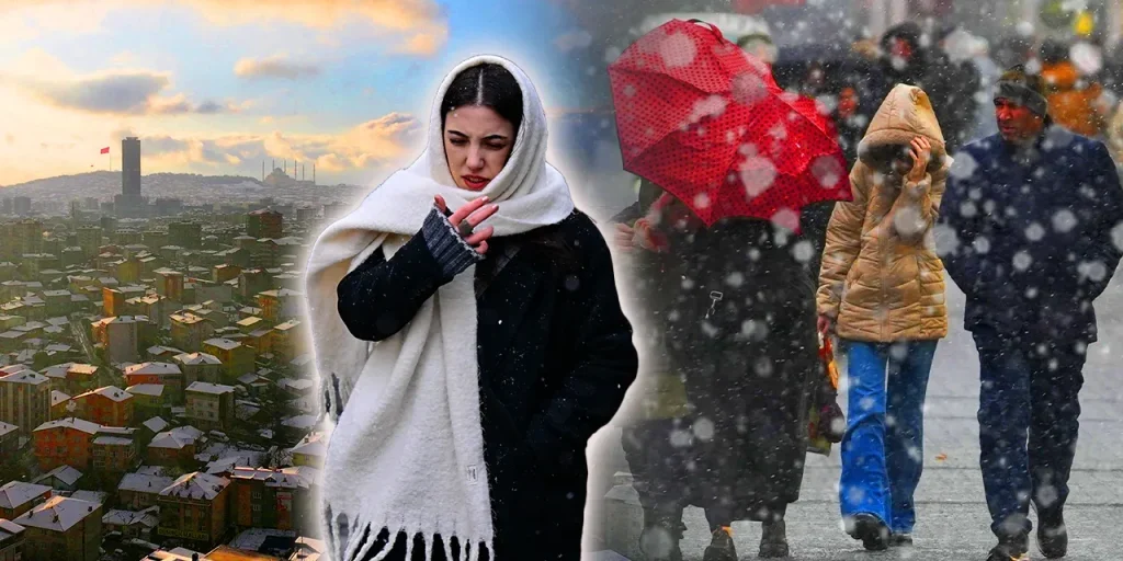 Neve prevista a Istanbul e Marmara: temperatura in calo a partire dal weekend