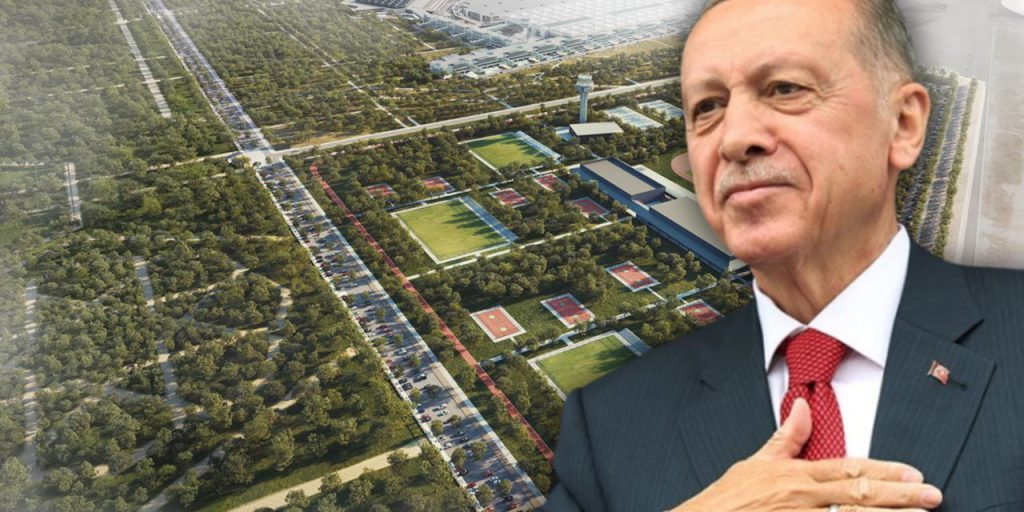 "İstanbul'umuza hizmet etmeye hazır!" Cumhurbaşkanı Erdoğan'dan Atatürk Havalimanı Millet Bahçesi paylaşımı