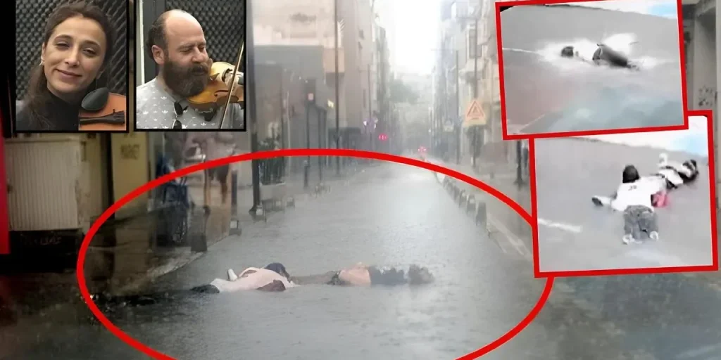 Due morti a Izmir per corto circuito in pozzanghera durante forte pioggia